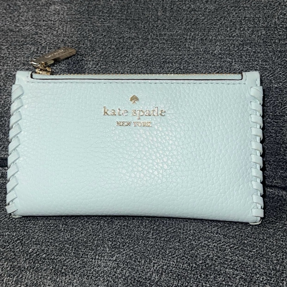 Kate Spade White Leather Wristlet